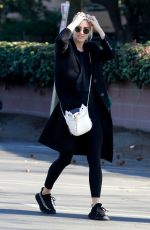 ASHLEE SIMPSON Out and About in Studio City 02/04/2018