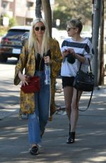 ASHLEE SIMPSON Out Shopping in Los Angeles 02/08/2018