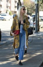 ASHLEE SIMPSON Out Shopping in Los Angeles 02/08/2018