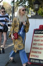 ASHLEE SIMPSON Out Shopping in Los Angeles 02/08/2018