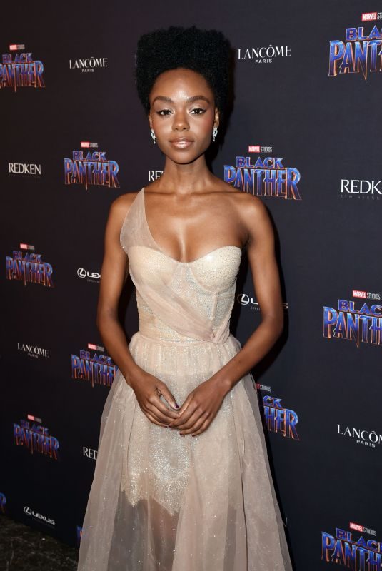 ASHLEIGH MURRAY at Black Panther Welcome to Wakanda NYFW Showcase in New York 02/12/2018
