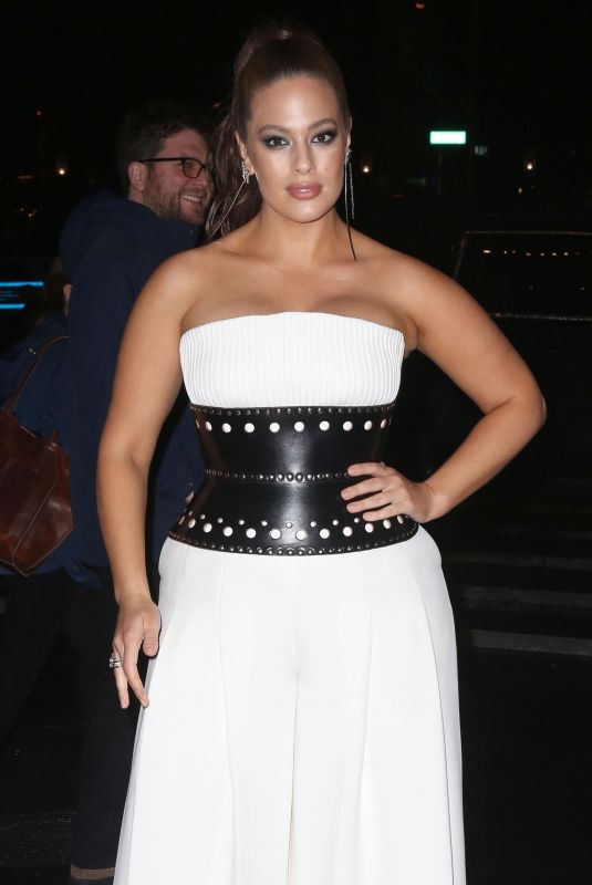 ASHLEY GRAHAM at Brandon Maxwell Fashion Show at NYFW in New York 02/11/2018