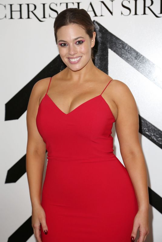 ASHLEY GRAHAM at Christian Siriano Fashion Show at NYFW in New York 02/10/2018