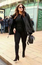 ASHLEY GRAHAM Leaves Michael Kors Fashion Show in New York 02/14/2018