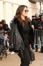 ASHLEY GRAHAM Leaves Michael Kors Fashion Show in New York 02/14/2018