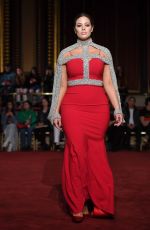 ASHLEY GRAHAM on Catwalk of Christian Siriano Fashion Show at NYFW in New York 02/10/2018