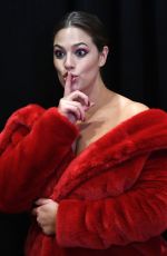 ASHLEY GRAHAM on the Backstage of Christian Siriano Fashion Show at NYFW in New York 02/10/2018