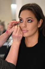 ASHLEY GRAHAM on the Backstage of Christian Siriano Fashion Show at NYFW in New York 02/10/2018
