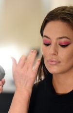 ASHLEY GRAHAM on the Backstage of Christian Siriano Fashion Show at NYFW in New York 02/10/2018