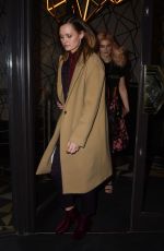 ASHLEY JAMES and CHARLOTTE DE CARLE at Global Gift Celebration Dinner in London 02/26/2018