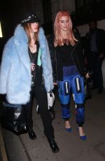 ASHLEY JAMES at Wonderland Magazine x MTV Party at London Fashion Week 02/16/2018