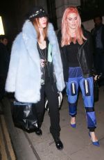 ASHLEY JAMES at Wonderland Magazine x MTV Party at London Fashion Week 02/16/2018