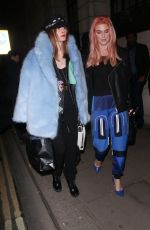 ASHLEY JAMES at Wonderland Magazine x MTV Party at London Fashion Week 02/16/2018