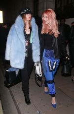ASHLEY JAMES at Wonderland Magazine x MTV Party at London Fashion Week 02/16/2018