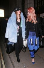 ASHLEY JAMES at Wonderland Magazine x MTV Party at London Fashion Week 02/16/2018
