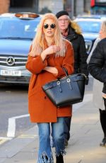 ASHLEY JAMES Out and About in London 02/24/2017