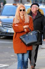 ASHLEY JAMES Out and About in London 02/24/2017