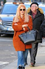 ASHLEY JAMES Out and About in London 02/24/2017