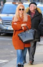 ASHLEY JAMES Out and About in London 02/24/2017