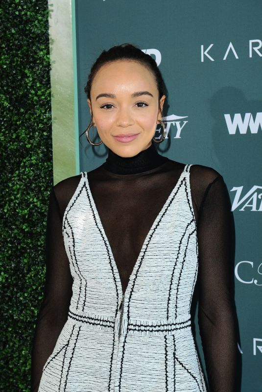 ASHLEY MADEKWE at CFDA, Variety and WWD Runway to Red Carpet Luncheon in Los Angeles 02/20/2018