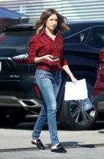 ASHLEY TISDALE Arrives at a Studio in Venice 02/05/2018