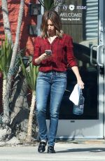 ASHLEY TISDALE Arrives at a Studio in Venice 02/05/2018