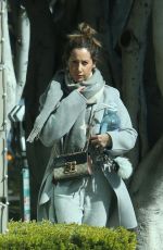 ASHLEY TISDALE Heading to a Hair Salon in Los Angeles 02/22/2018