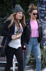 ASHLEY TISDALE Out and About in Venice Beach 02/13/2018