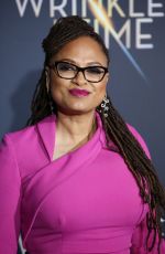 AVA DUVERNAY at A Wrinkle in Time Premiere in Los Angeles 02/26/2018