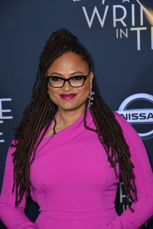 AVA DUVERNAY at A Wrinkle in Time Premiere in Los Angeles 02/26/2018