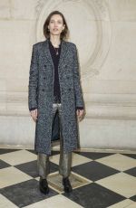 AYMELINE VALADE at Christian Dior Show at Paris Fashion Week 02/27/2018