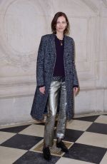 AYMELINE VALADE at Christian Dior Show at Paris Fashion Week 02/27/2018