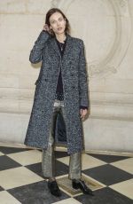 AYMELINE VALADE at Christian Dior Show at Paris Fashion Week 02/27/2018