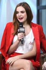 BAILEE MADISON at Build Series Studio in New York 02/01/2018