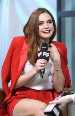 BAILEE MADISON at Build Series Studio in New York 02/01/2018