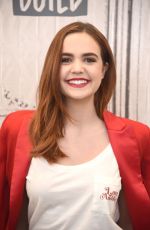 BAILEE MADISON at Build Series Studio in New York 02/01/2018