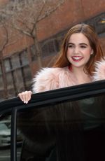 BAILEE MADISON Leaves AOL Studios in New York 02/01/2018