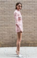 BAMBI NORTHWOOD-BLYTH Arrives at Zimmermann Fashion Show at NYFW in New York 02/12/2018