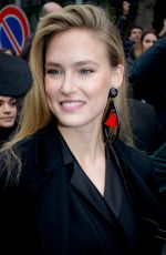 BAR REFAELI Arrives at Emporio Armani Fashion Show at MFW in Milan 02/25/2018