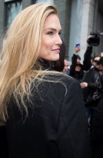 BAR REFAELI Arrives at Emporio Armani Fashion Show at MFW in Milan 02/25/2018