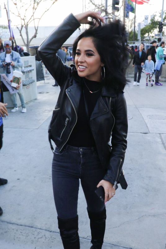 BECKY G Arrives at NBA All-star Game in Los Angeles 02/18/2018