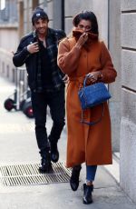 BELEN RODRIGUEZ Out and About in Milan 02/20/2018