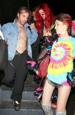 BELLA and DANI THORNE and Mod Sun Night Out in Los Angeles 02/19/2018