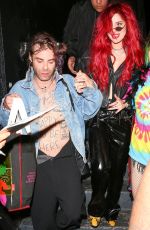 BELLA and DANI THORNE and Mod Sun Night Out in Los Angeles 02/19/2018