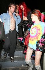 BELLA and DANI THORNE and Mod Sun Night Out in Los Angeles 02/19/2018