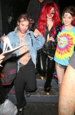 BELLA and DANI THORNE and Mod Sun Night Out in Los Angeles 02/19/2018