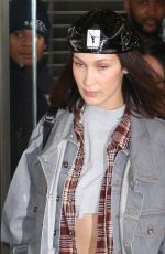 BELLA HADID Arrives at Michael Kors Fashion Show in New York 02/14/2018