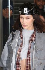 BELLA HADID Arrives at Michael Kors Fashion Show in New York 02/14/2018