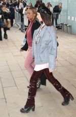 BELLA HADID Arrives at Michael Kors Fashion Show in New York 02/14/2018