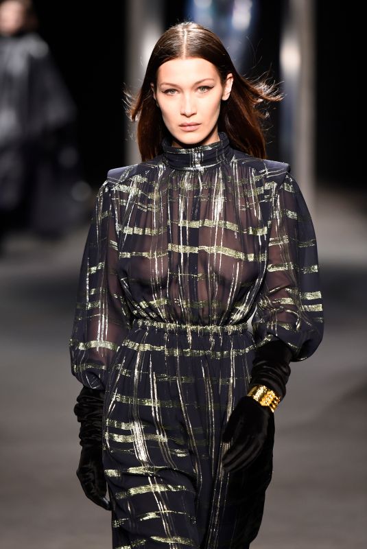 BELLA HADID at Alberta Ferretti Fall/Winter Show at Milan Fashion Week 02/21/2018